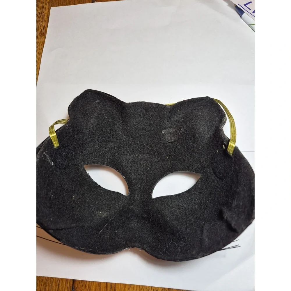 Kitty Kat Face Mask For Halloween Has Been Repaired READ DESCRIPTION